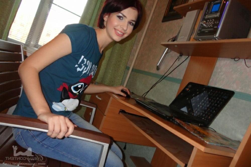 15P Teenie girlfriends self shot and posing 65