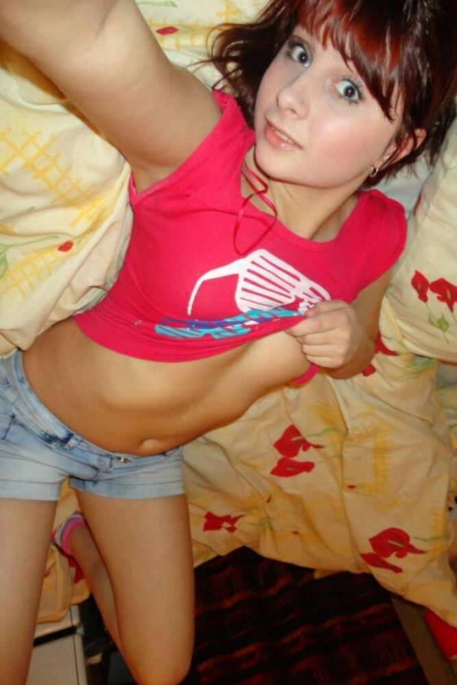 15P Teenie girlfriends self shot and posing 64