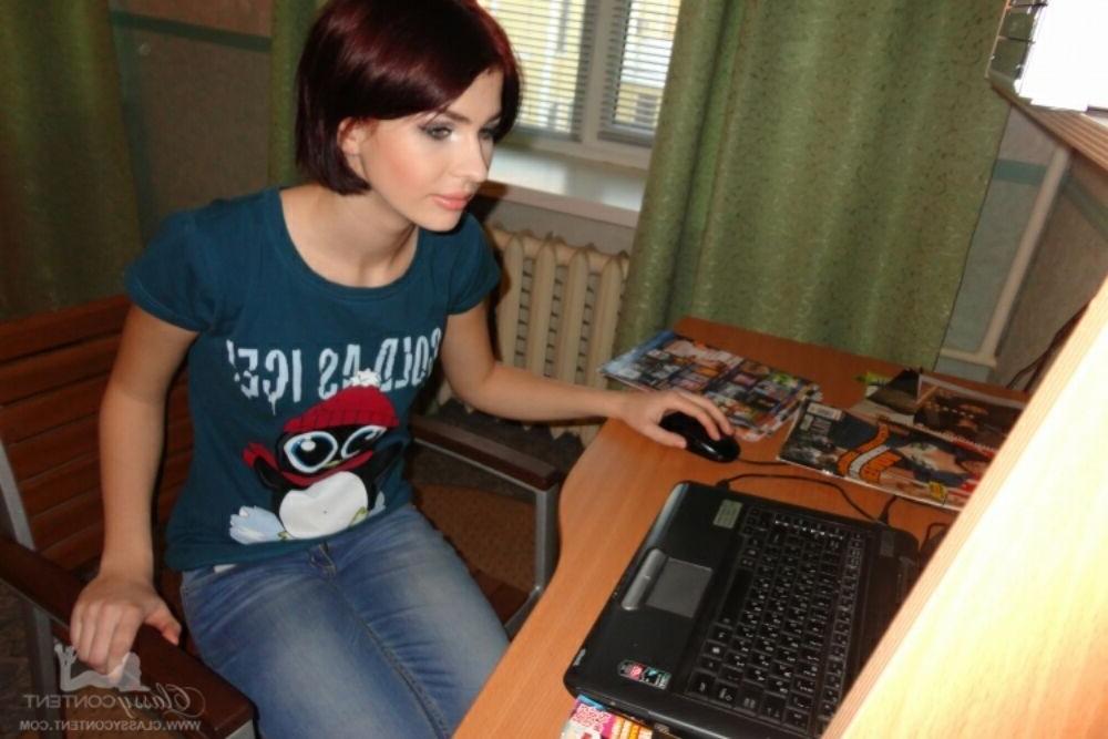 15P Teenie girlfriends self shot and posing 56