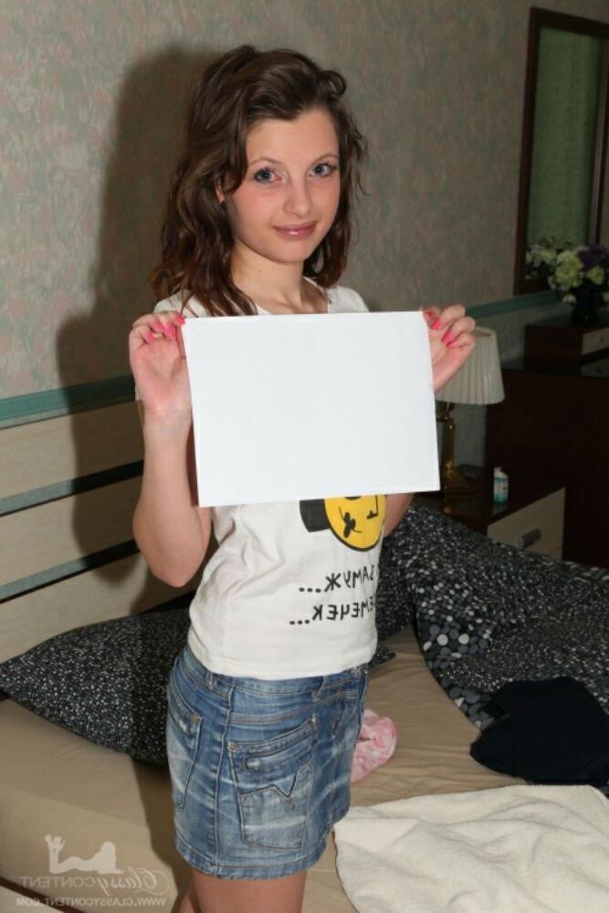 15P Teenie girlfriends self shot and posing 50