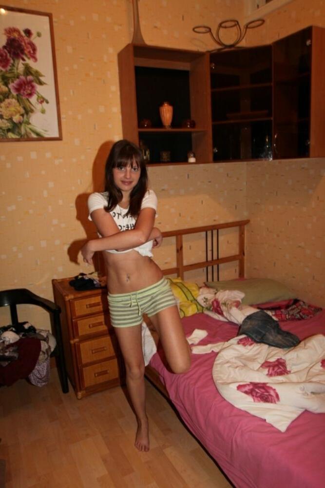 15P Teenie girlfriends self shot and posing 45