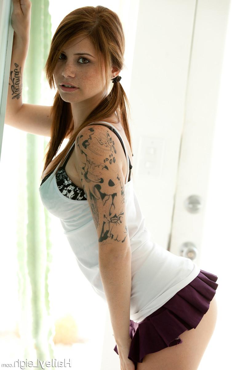 15P Busty freckled teen girl