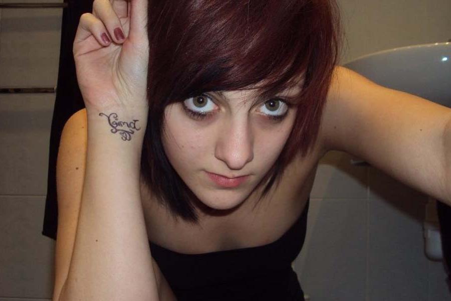 16P Compilation of amateur tattooed emo girlfriends