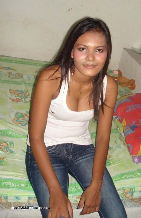 12P Sexy tanned darling on her knees
