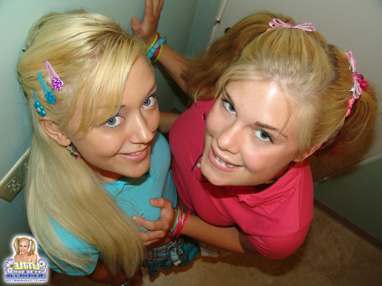 12P Watch as LittleSummer and Kimmy have some lesbian teen fun