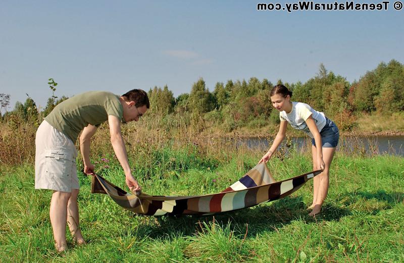 11P Anal fucked teen gets freaky down by the lake