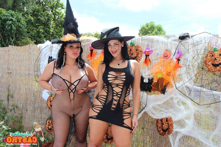 12P ANGELINA CASTRO AND MISS RAQUEL PUT SOME SPICE IN HALLOWEEN