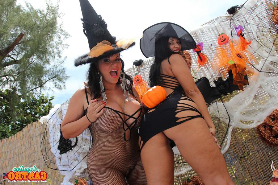 12P ANGELINA CASTRO AND MISS RAQUEL PUT SOME SPICE IN HALLOWEEN