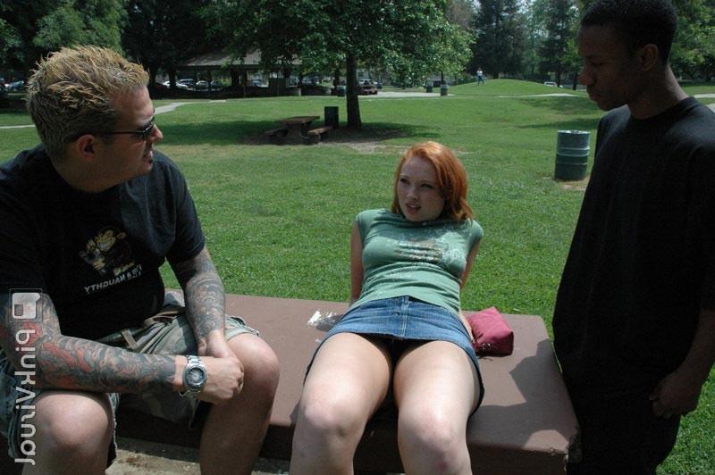 16P First dp redhead threesome fucking hard