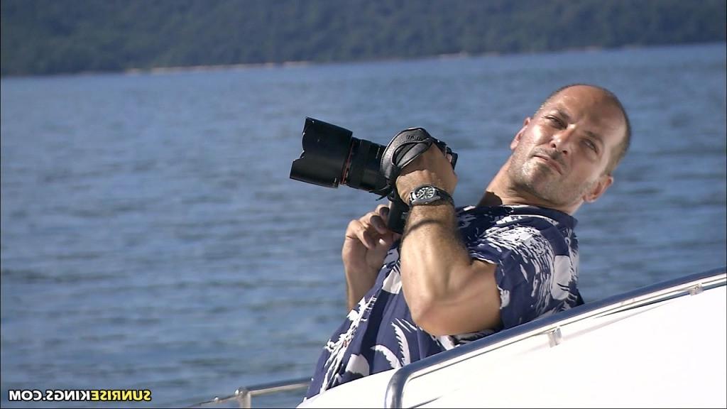 16P Busty double penetrated on the deck of a yacht
