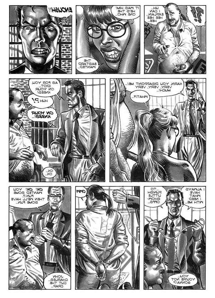 15P extreme double penetration orgy comic