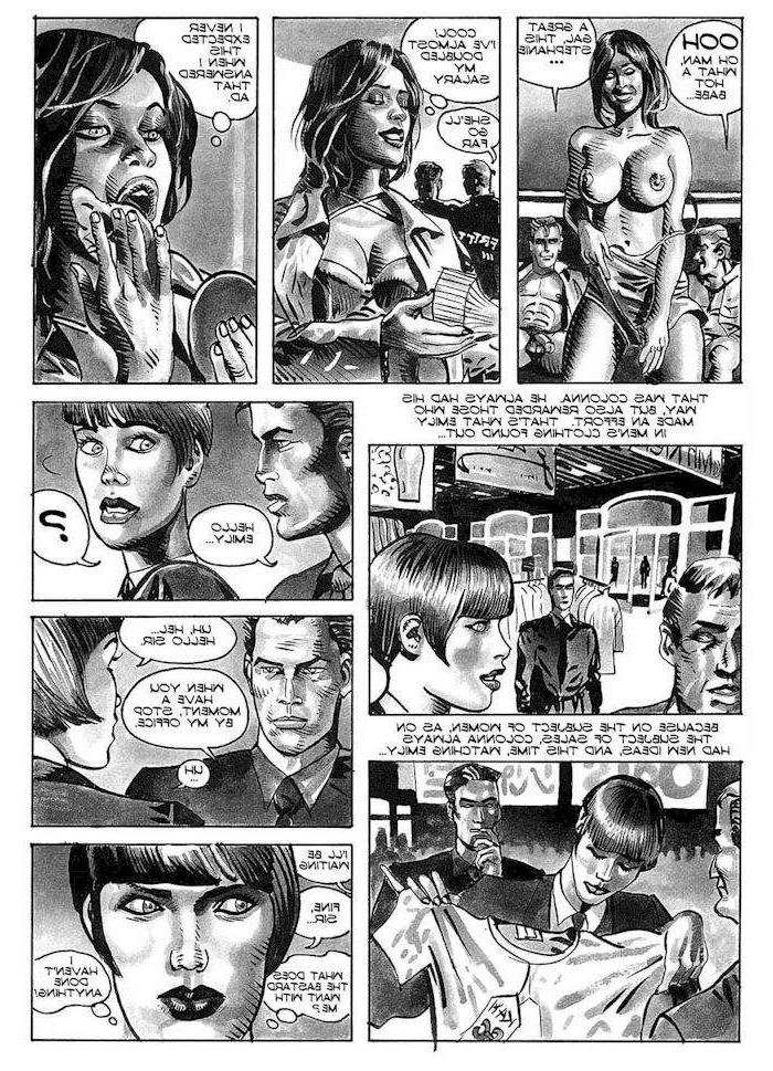 15P extreme double penetration orgy comic