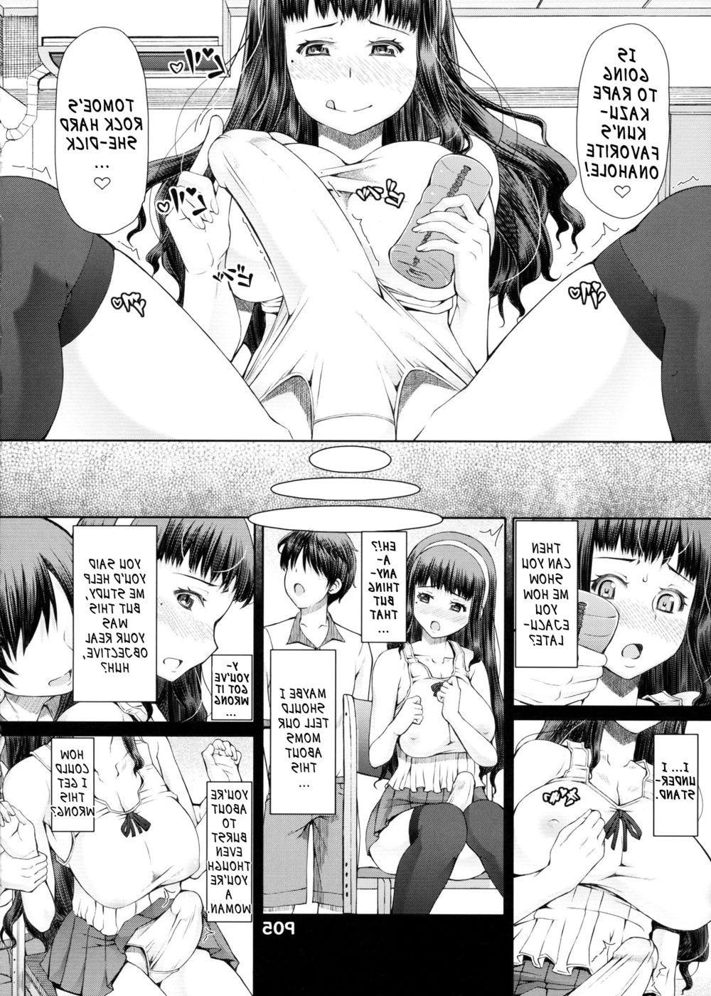 13P Maid dickgirl cum comic