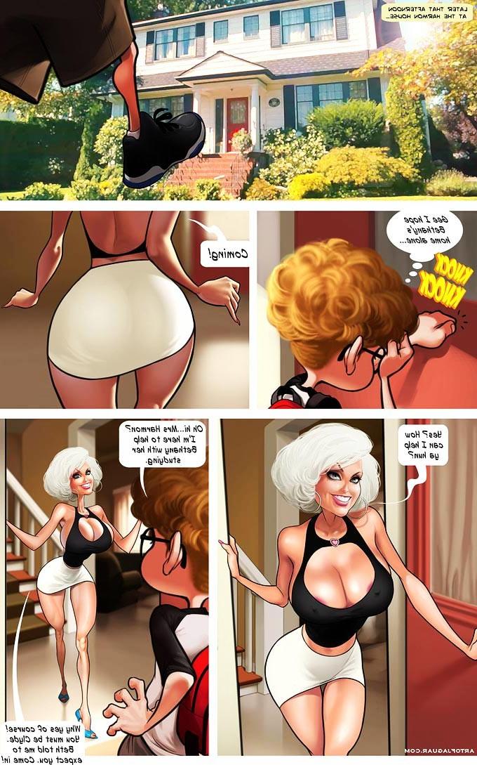 12P Adult Comic Of Toon Slut Bethany Gets Busted Sucking Cock By Mom