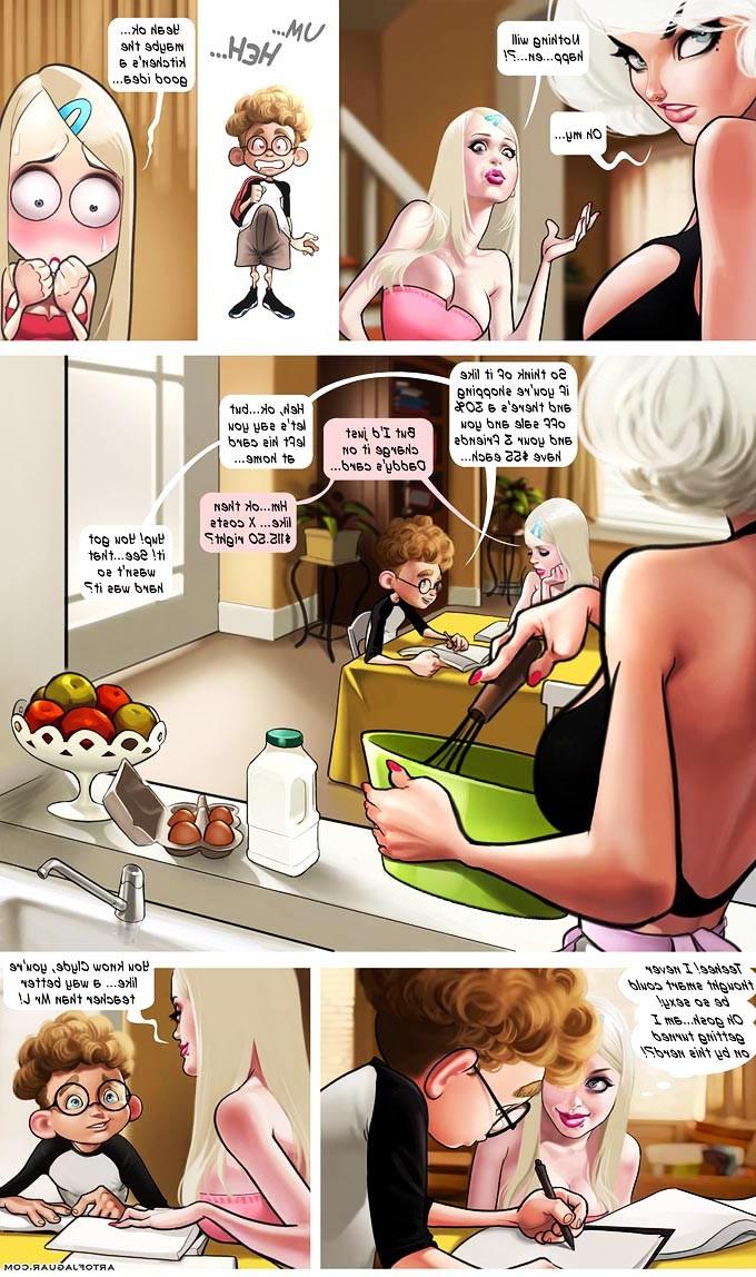 12P Adult Comic Of Toon Slut Bethany Gets Busted Sucking Cock By Mom