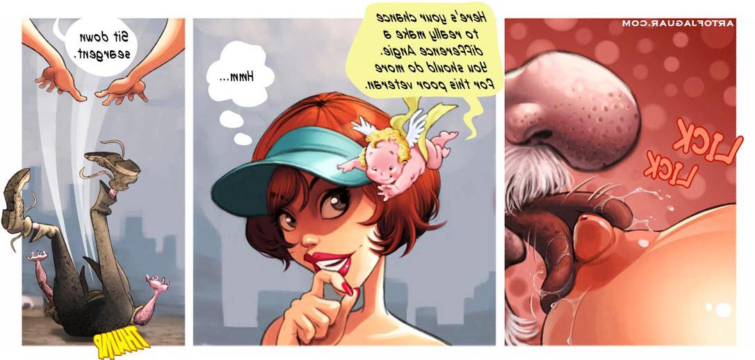 16P Adult Comic Of Rich Babe Helping The Homeless With Dirty Needs