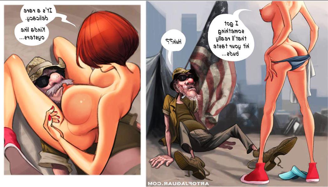 16P Adult Comic Of Rich Babe Helping The Homeless With Dirty Needs
