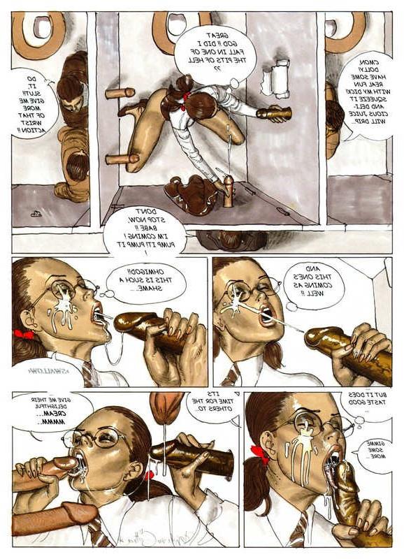 12P First sexual experience in a public mans toilet was very driping... Innocent Sop