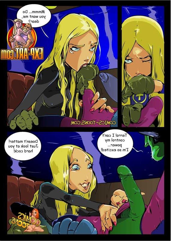 12P Beast Boy and Terra hook up