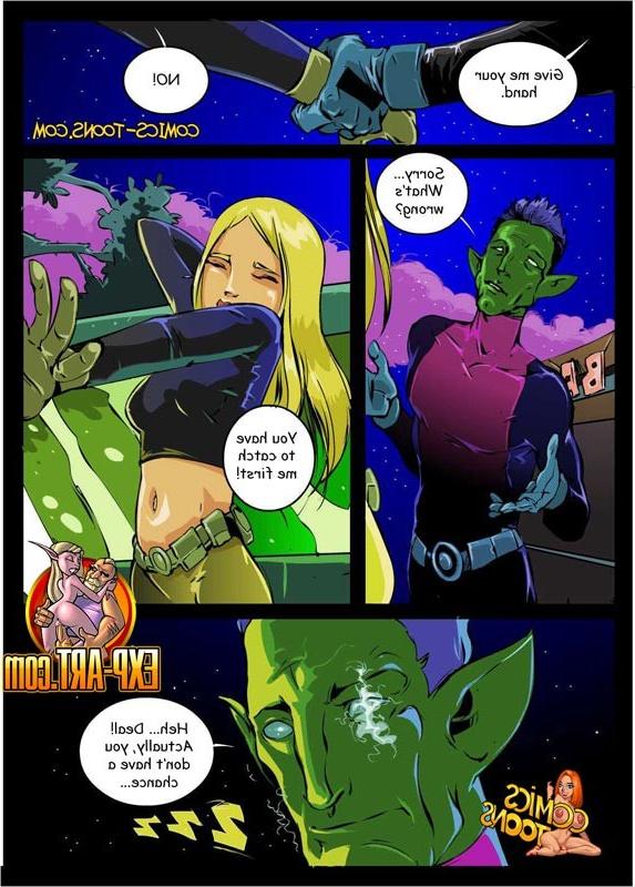12P Beast Boy and Terra hook up