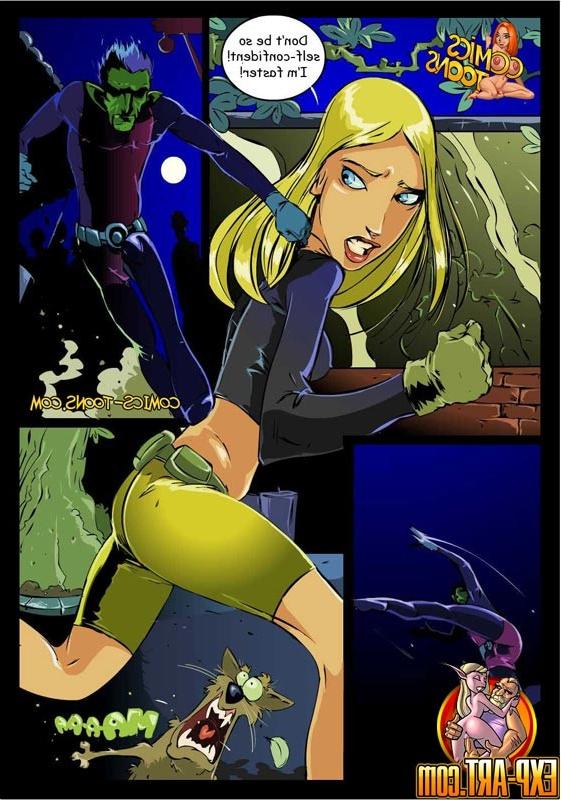 12P Beast Boy and Terra hook up