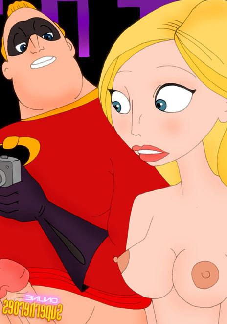 12P Edna Mode feels terrified Mr. Incredible on roof top