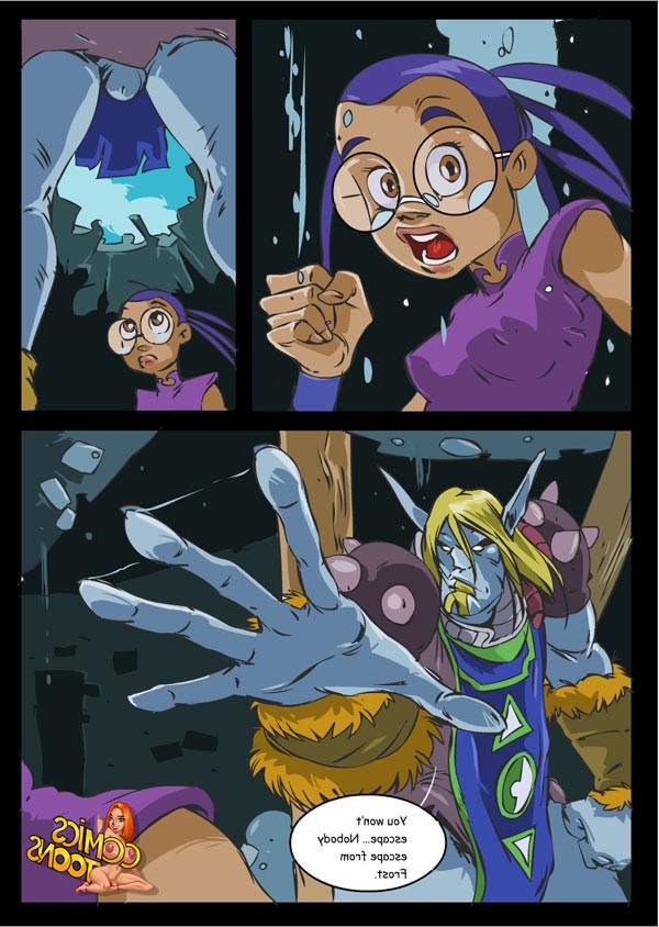 11P Frost the Hunter fucks the shit out of poor Taranee Cook