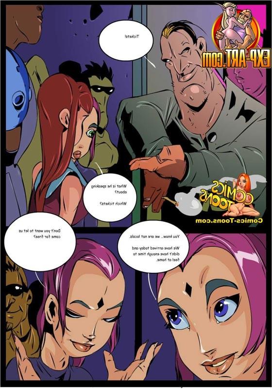 12P Teen Titans go clubbing
