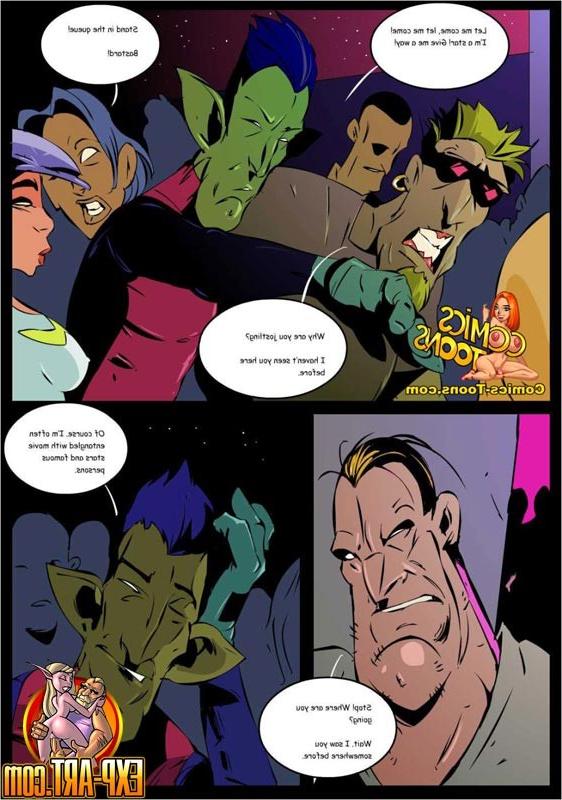 12P Teen Titans go clubbing