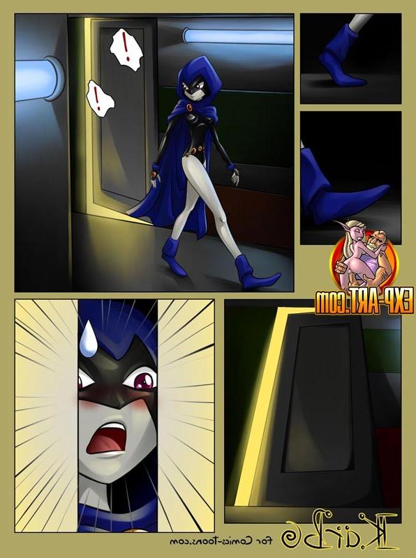 12P Robin and Starfire fucking