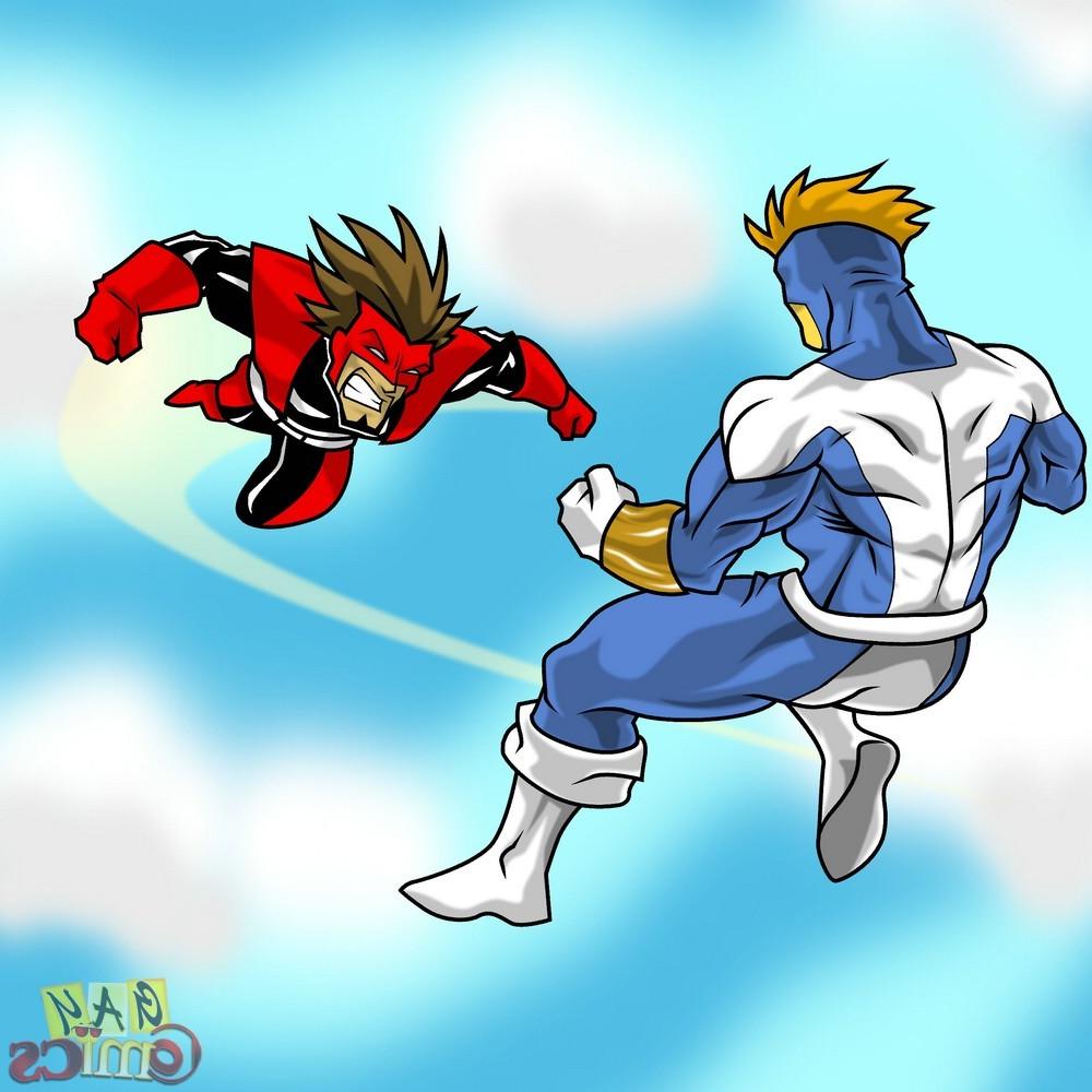 12P Superhero goes gay