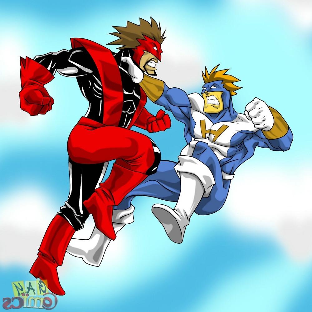 12P Superhero goes gay