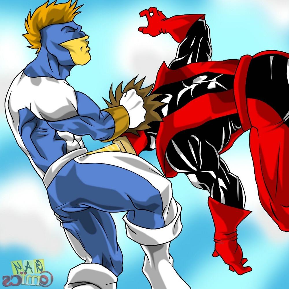 12P Superhero goes gay
