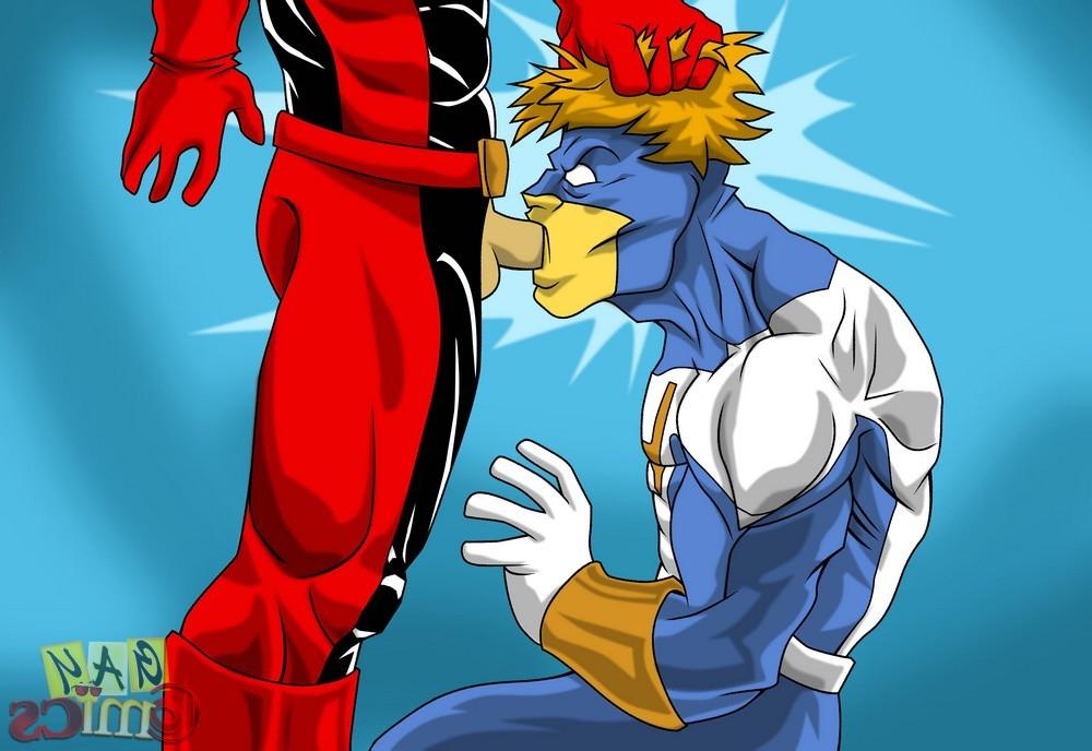 12P Superhero goes gay