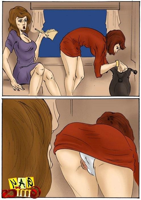 10P T-girl shagging loose lezzo