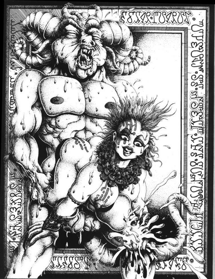 15P bizarre monster bondage sex comic