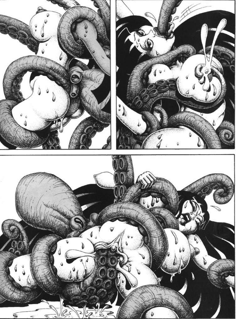 15P bizarre monster bondage sex comic