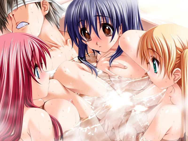 20P Tiny bikini hentai teens with sexy tight panties summer contest