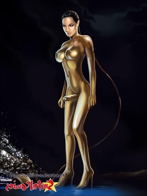 16P Famous celebrities in hardcore drawn sex