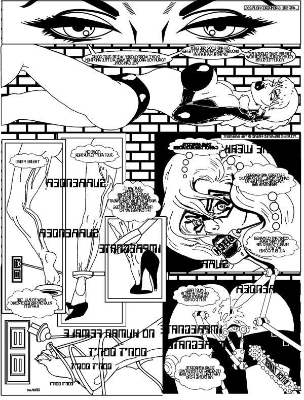 15P bizarre vintage sexual bondage comic
