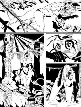 15P bizarre vintage sexual bondage comic