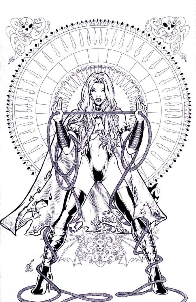 15P bizarre gothic underworld sex comic