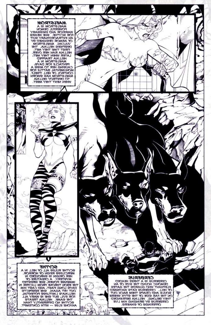 15P bizarre gothic underworld sex comic
