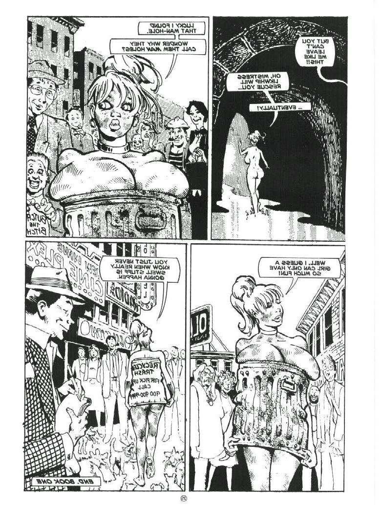 15P enormous beautiful breast bondage comic
