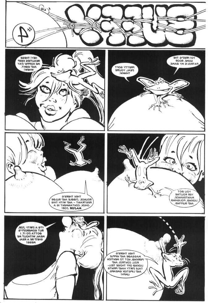 15P enormous beautiful breast bondage comic