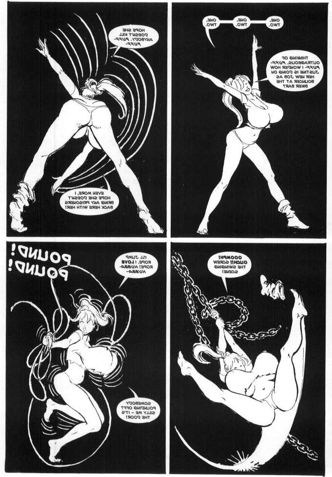 15P enormous beautiful breast bondage comic