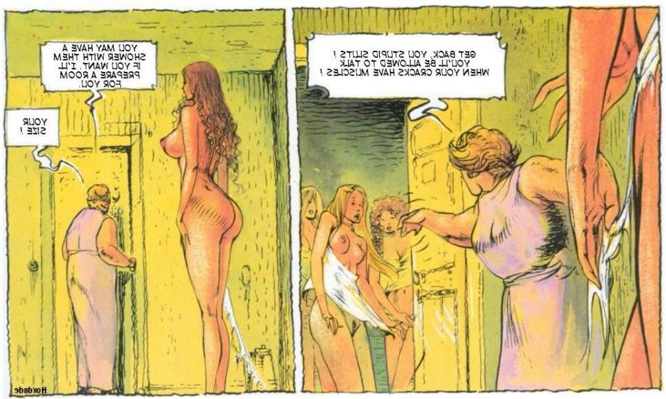 15P giant breast brunette handcuffed to radiator