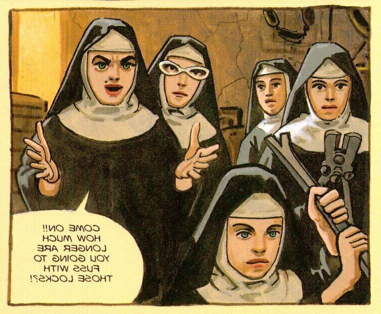 16P Convent of hell erotic comic novel