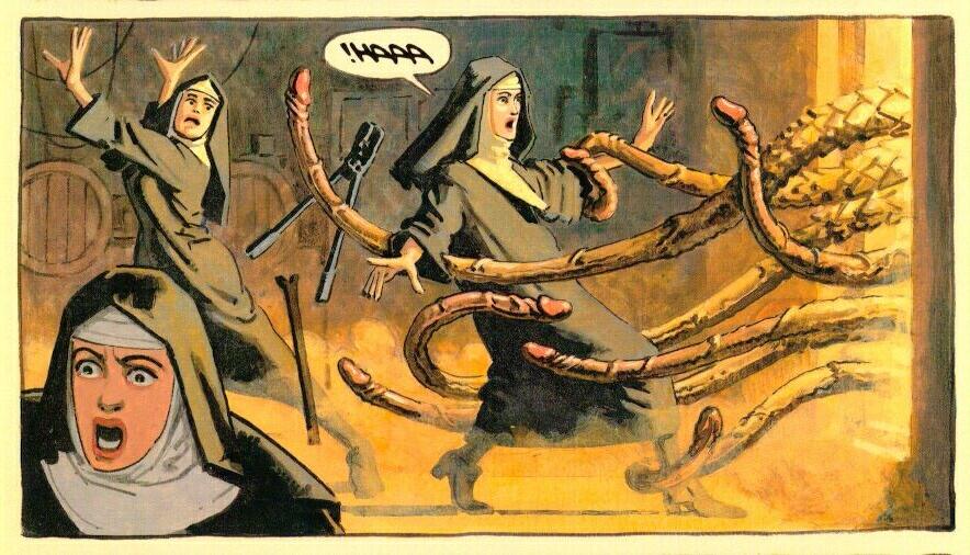 16P Convent of hell erotic comic novel