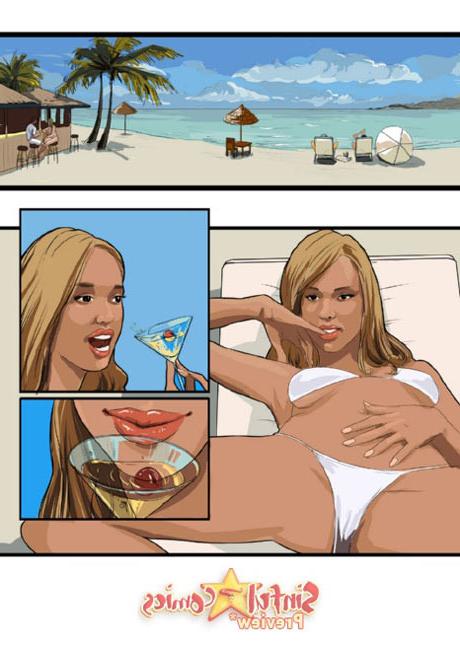 16P Drawn sinful celebs in hardcore action